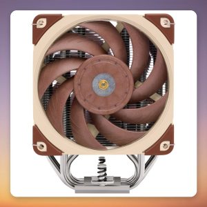 Noctua NH-U12A 120 mm Single Tower CPU Cooler, 2x NF-A12x25 PWM Fans, 7 Heatpipes