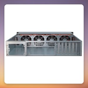 Inter-Tech IPC 2U-20255 2U Rack Server Case, ATX, 8x 3.5″ Bays, Black