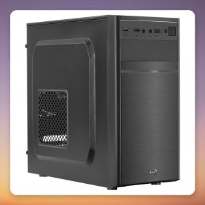 Aerocool CS-103 Mini Tower Case, Black, µATX / Mini-ITX