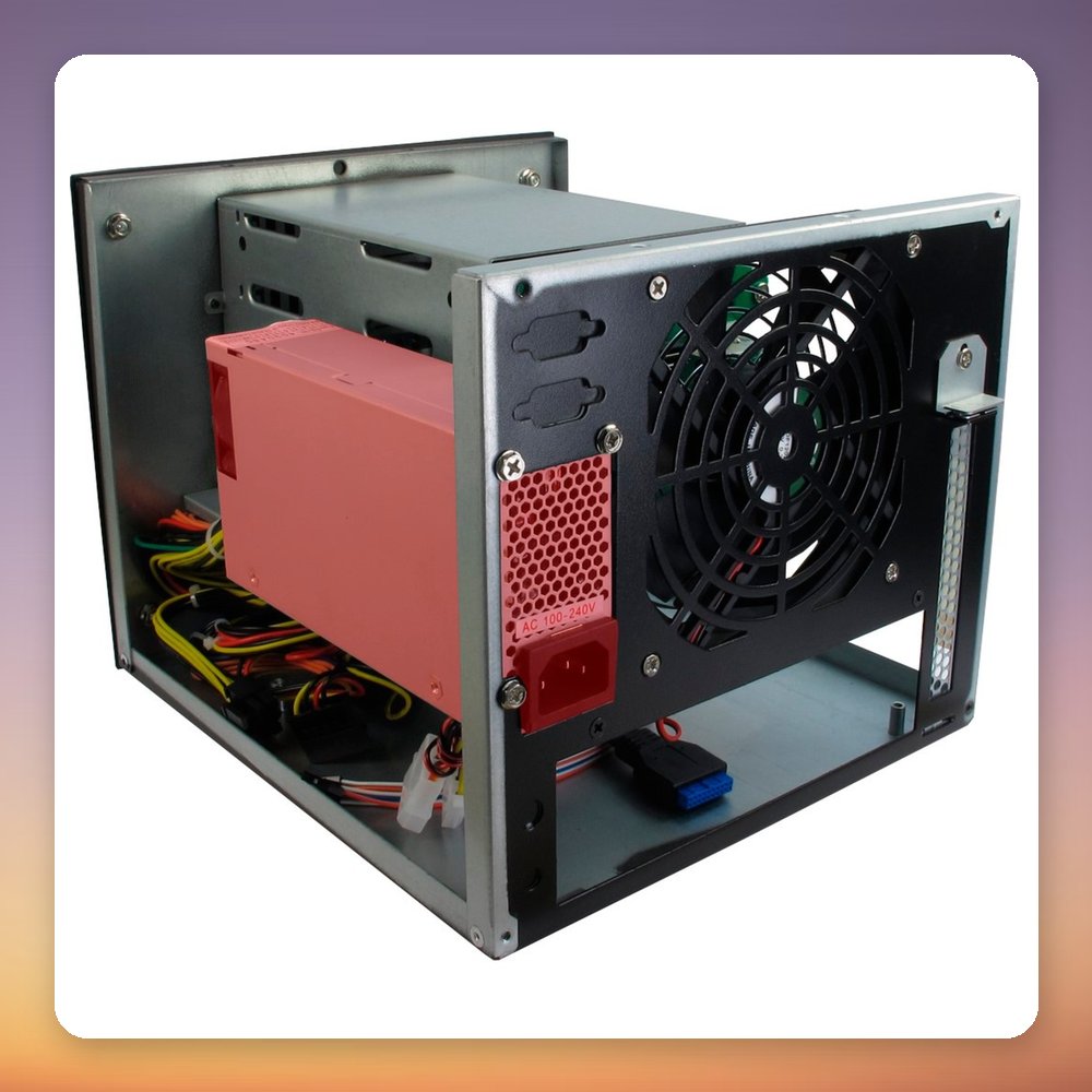 Inter-Tech SC-4004 Mini-ITX Case with 4-Bay Hot-Swap Cage, Black – image 3