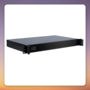 Inter-Tech 1U K-126L 1U Rack Server Case, Mini-ITX, Black