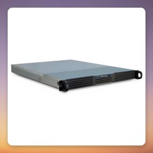 Inter-Tech 1U 10255 1U Rack Server Case, E-ATX, Flex ATX PSU, Black