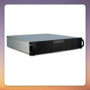 Inter-Tech 2U 20240 2U Rack Server Case, Black, ATX, 7 Low-Profile Slots