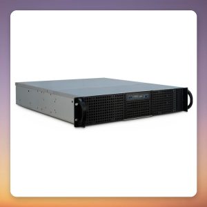 Inter-Tech 2U-20248 2U Rack Server Case, ATX, Black