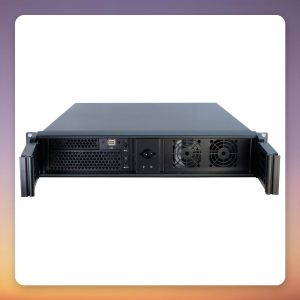 Inter-Tech 2U-2098-SL 2U Rack Server Case, ATX, Black