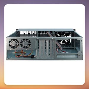 Inter-Tech 3U-30248 3U Rack Server Case, ATX, Black