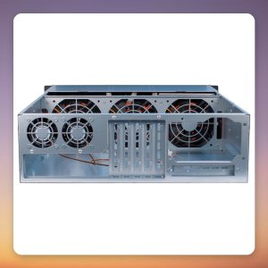 Inter-Tech 3U-30255 3U Rack Server Case, ATX, Black, 6x 5.25″ Bays