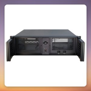 Inter-Tech 3U-3098-S 3U Rack Server Case, ATX, Black, 5 Expansion Slots