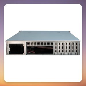 Inter-Tech 2U-2412 2U Rack Server Case, Black, 12 Hot-Swap Bays, E-ATX