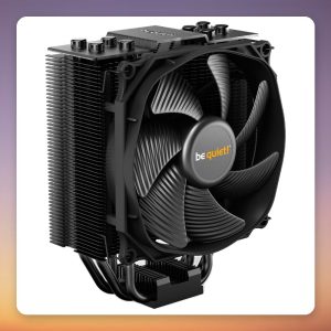 Be Quiet Dark Rock Slim 120 mm Single Tower CPU Air Cooler, Black, 180W TDP