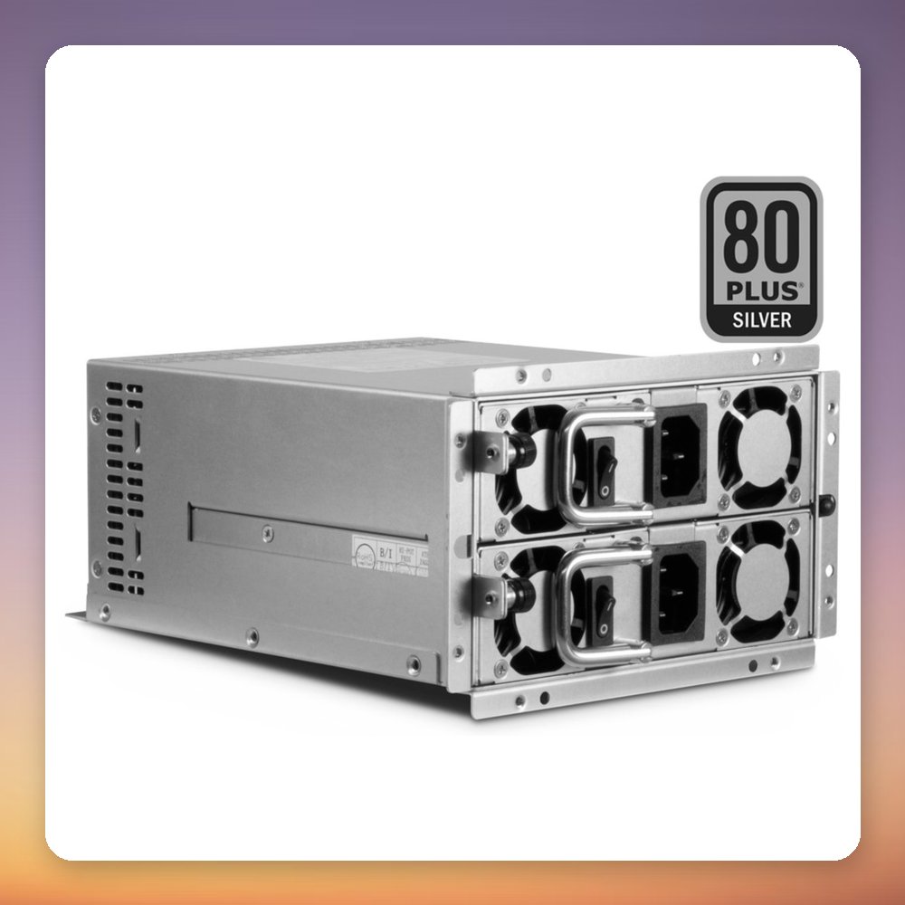Inter-Tech ASPOWER R2A-MV0700 700W 80 PLUS Silver Redundant Server PSU