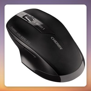 Cherry MW 2310 2.0 Wireless Mouse, 2400 DPI, 6 Buttons, Black