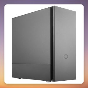 Cooler Master Silencio S600 Midi-Tower ATX Case, Sound-Dampened, Black
