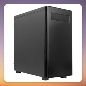 Chieftec Hawk AL-02B-OP ATX Midi Tower Case, Black, 7 Expansion Slots