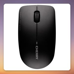 Cherry MW 2400 Wireless Optical Mouse, 1200 DPI, 2.4 GHz, Black