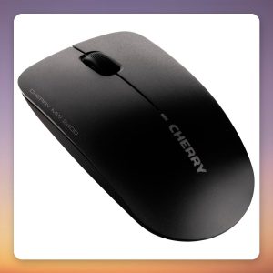 Cherry MW 2400 Wireless Optical Mouse, 1200 DPI, 2.4 GHz, Black