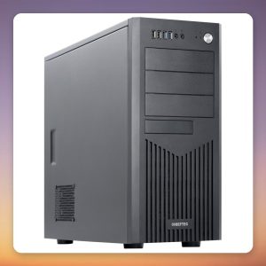 Chieftec BM-25B-OP Classic Series Midi-Tower ATX Case, Black