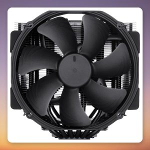 Noctua NH-D15 chromax.black Dual Tower CPU Cooler, 2x 140 mm Fans, Black