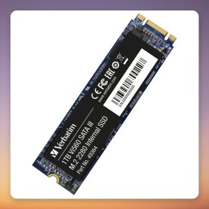 Verbatim Vi560 1 TB M.2 2280 SATA III SSD, 560 MB/s, 3D NAND