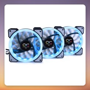 Alphacool Eiszyklon Aurora LUX 120 mm Digital RGB Fan, 3-Pack with Controller