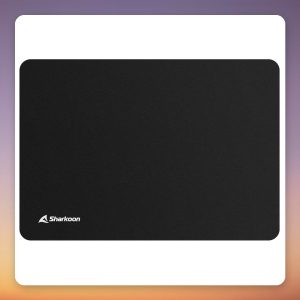 Sharkoon 1337 V2 Gaming Mat M Mouse Mat, Black, 280 x 195 mm