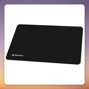 Sharkoon 1337 V2 Gaming Mat M Mouse Mat, Black, 280 x 195 mm