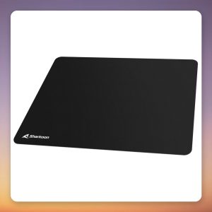 Sharkoon 1337 V2 Gaming Mat XL 444 x 355 mm Mouse Mat, Black