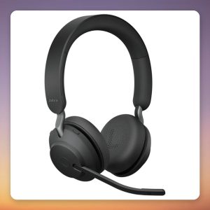 Jabra Evolve2 65 Wireless Stereo Headset, Black, USB-C, Microsoft Teams