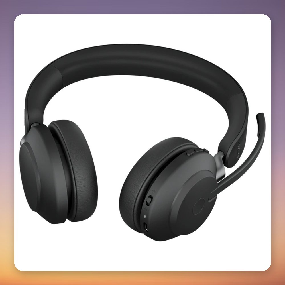Jabra Evolve2 65 Wireless Stereo Headset, Black, USB-C, Microsoft Teams – image 4