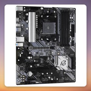 ASRock B550 Phantom Gaming 4 ATX Motherboard, AM4, DDR4, 2x M.2, PCIe 4.0