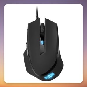 Sharkoon SHARK Force II 4200 DPI Wired Gaming Mouse, Black