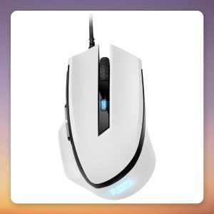 Sharkoon SHARK Force II Wired Gaming Mouse, 4200 DPI, White