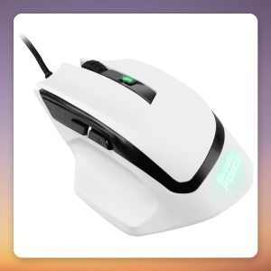Sharkoon SHARK Force II Wired Gaming Mouse, 4200 DPI, White
