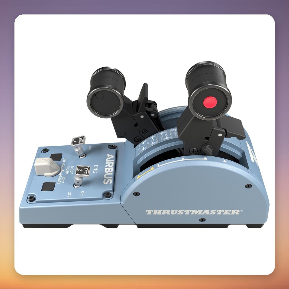 Thrustmaster TCA Officer Pack Airbus Edition Sidestick & Quadrant Flight Sim Set – image 5