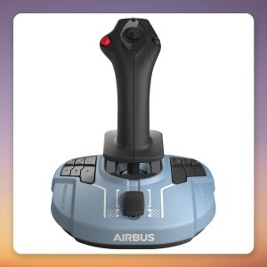 Thrustmaster TCA Sidestick Airbus Edition Flight Stick, Blue-Grey/Black, USB, PC