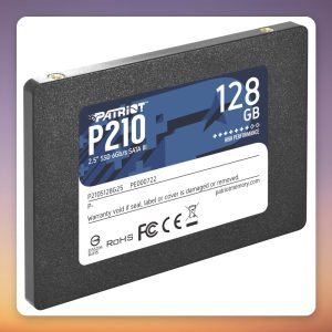 Patriot P210 128 GB SATA SSD 2.5″ 500 MB/s Read