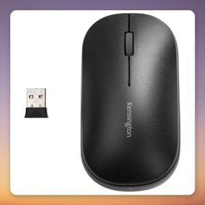 Kensington SureTrack Dual Wireless Mouse, 4000 DPI, 2.4 GHz and Bluetooth, Black