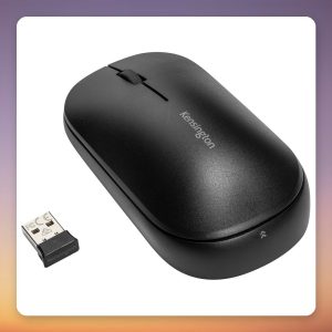 Kensington SureTrack Dual Wireless Mouse, 4000 DPI, 2.4 GHz and Bluetooth, Black