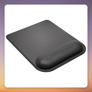 Kensington ErgoSoft Mouse Pad with Gel Wrist Rest, Black