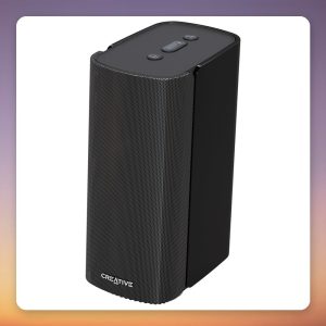 Creative Labs T100 2.0 PC Speakers, 40W RMS, Bluetooth 5.0, Optical, AUX, USB, Black