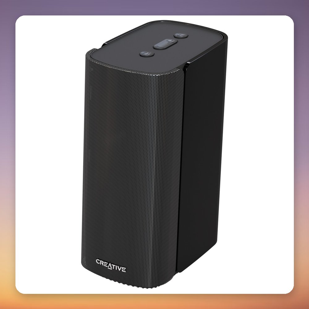 Creative Labs T100 2.0 PC Speakers, 40W RMS, Bluetooth 5.0, Optical, AUX, USB, Black – image 2
