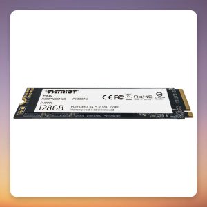 Patriot P300 128 GB NVMe M.2 2280 SSD, PCIe 3.0 x4, 1,600 MB/s