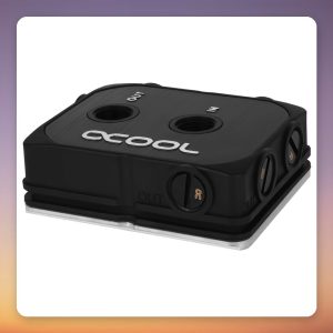 Alphacool Eisblock XPX Pro 1U CPU Water Block, Black, for H1 (U1) Server Cases