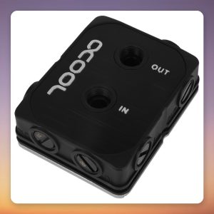 Alphacool Eisblock XPX Pro 1U CPU Water Block, Black, for H1 (U1) Server Cases
