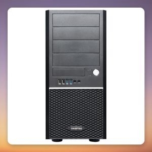 Chieftec CLASSIC CM-25B-OP ATX Midi Tower Case, Black, 7 Slots