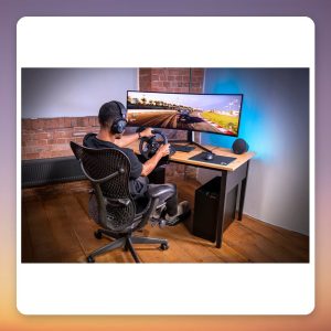 Logitech G923 TRUEFORCE Racing Wheel and Pedals for Xbox Series X|S, Xbox One and PC, Black