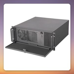 Silverstone RM42-502 4U Rackmount Server Case, SSI-EEB, Black (SST-RM42-502B)