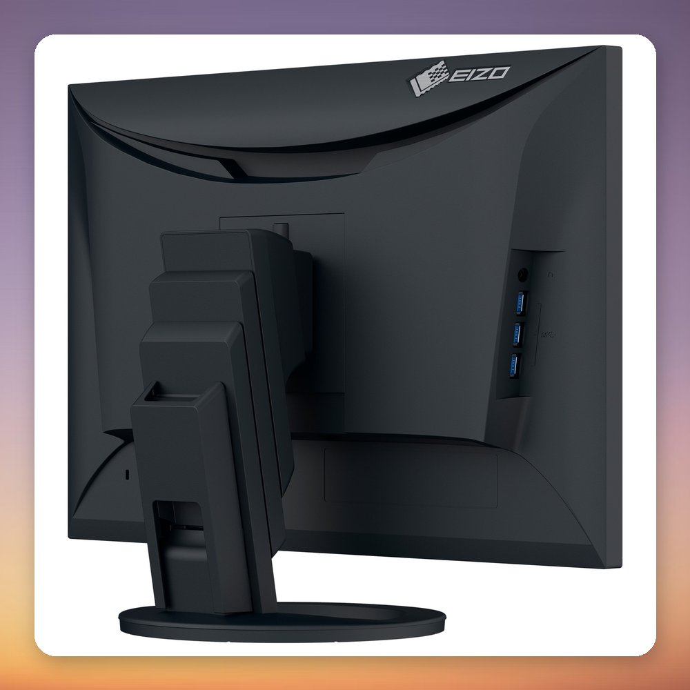 Eizo FlexScan EV2495-BK 24.1" WUXGA IPS Monitor, USB-C 70W, Black – image 4