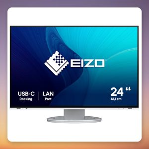 Eizo EV2495-WT 24.1″ WUXGA IPS Monitor, USB-C 70W, White
