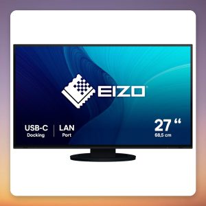 Eizo FlexScan EV2795-BK 27-Inch QHD IPS Monitor with KVM Switch and USB-C 70W